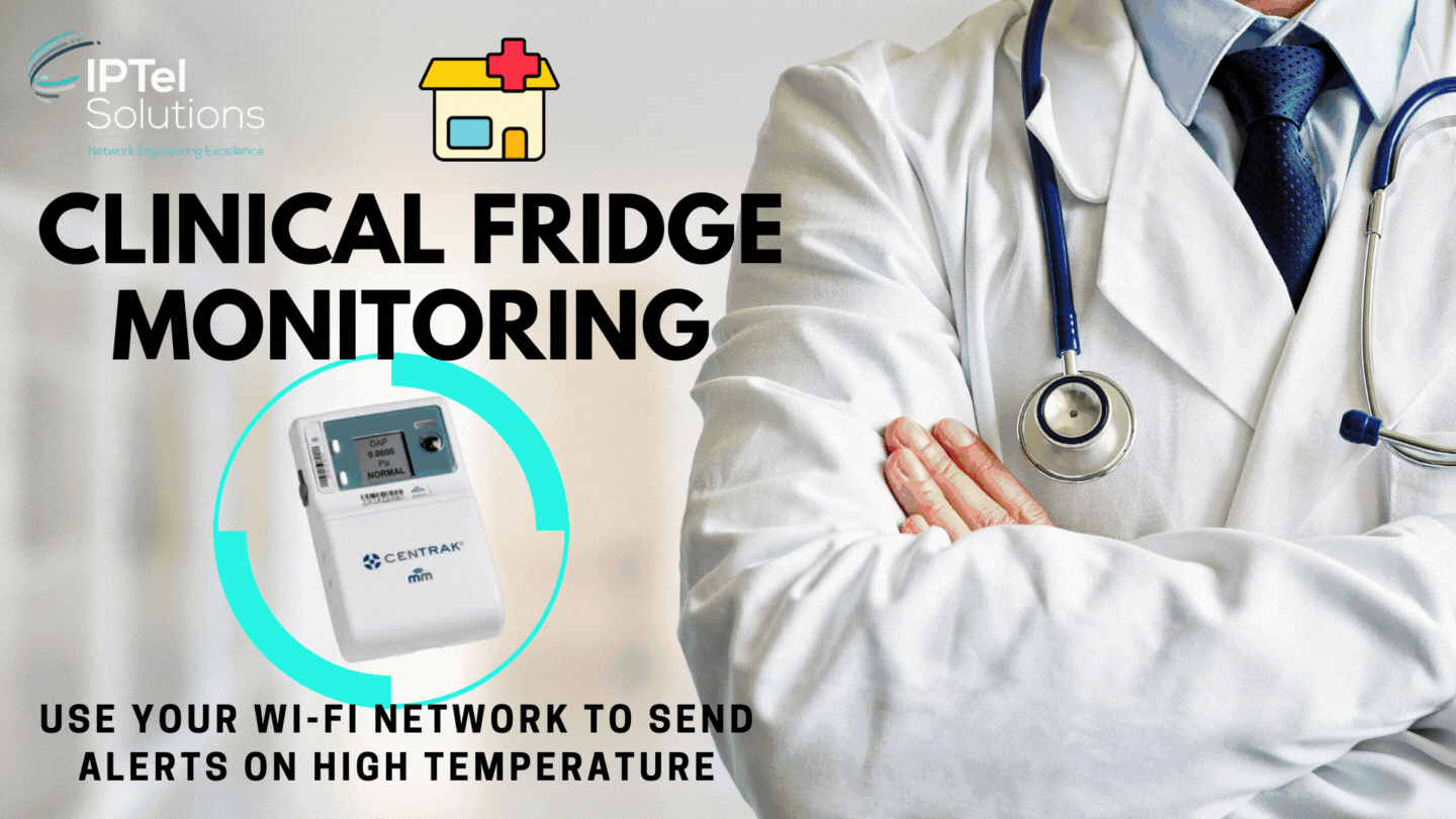 Clinical RTLS Clinical Fridge Temperature Monitoring Device
